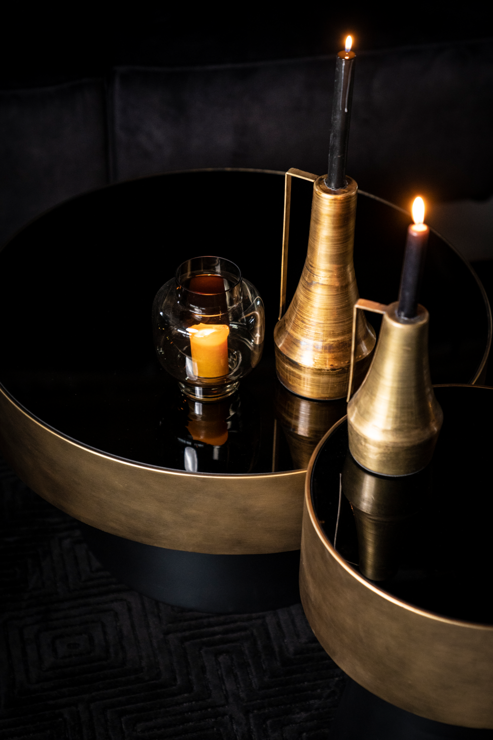 Contemporary Round Coffee Table | By-Boo Bunga | OROA.com