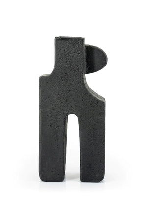 Black Contemporary Vase | By-Boo Tribe | OROA.com