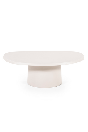 White Aluminum Coffee Table | By-Boo Sten | OROA.com