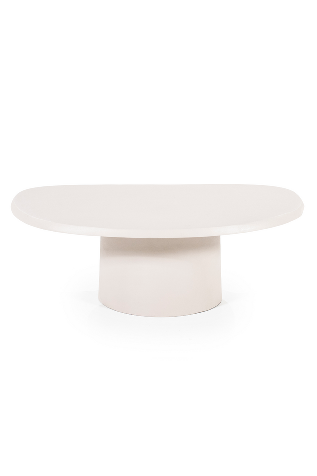 White Aluminum Coffee Table | By-Boo Sten | OROA.com