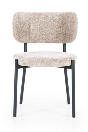 Fabric Minimalist Dining Chairs (2) | By-Boo Oasis | Oroa.com