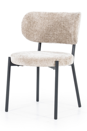 Fabric Minimalist Dining Chairs (2) | By-Boo Oasis | Oroa.com
