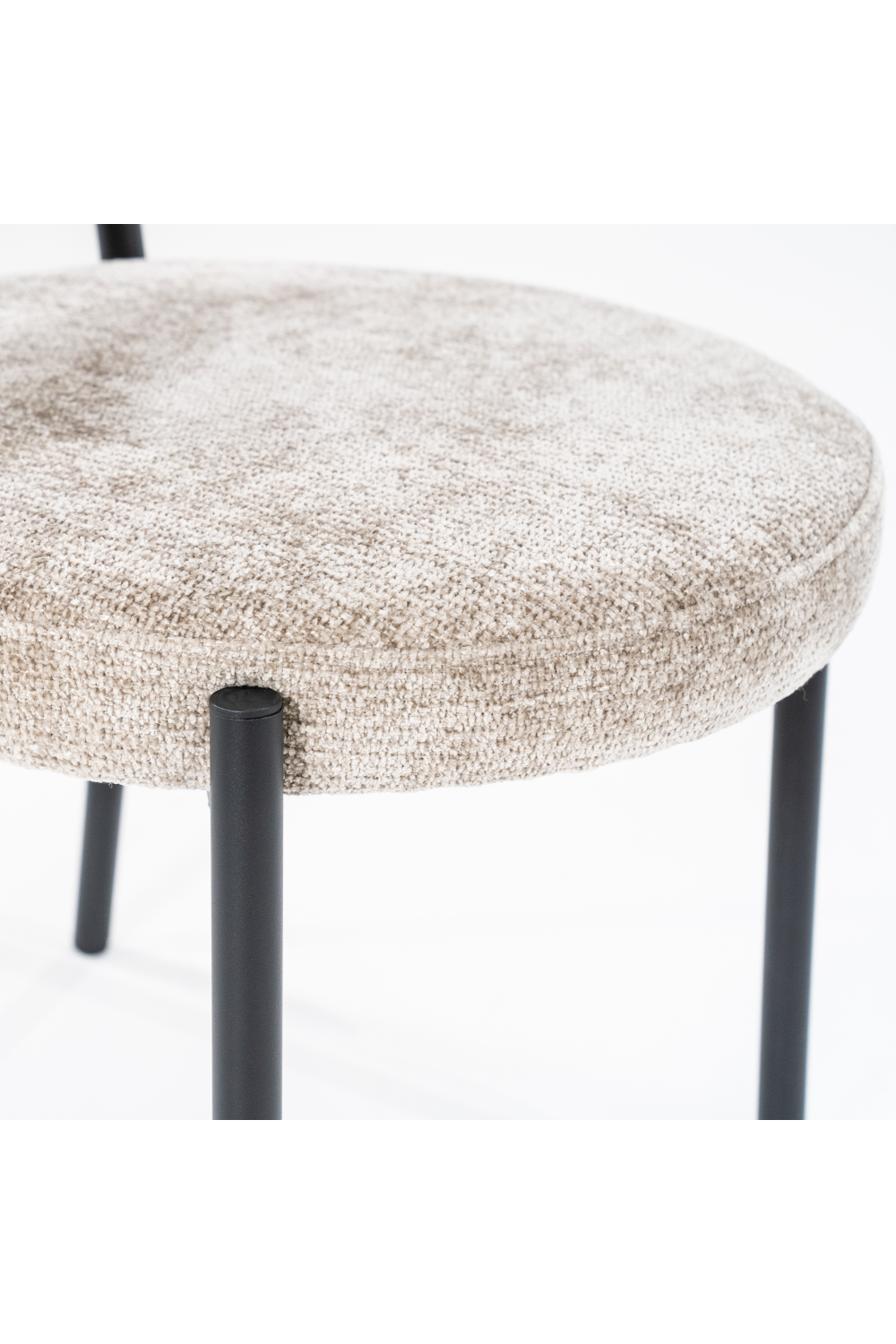 Fabric Minimalist Dining Chairs (2) | By-Boo Oasis | Oroa.com