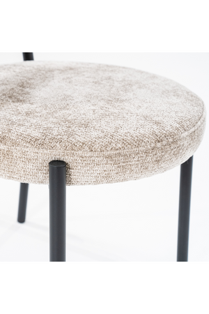 Fabric Minimalist Dining Chairs (2) | By-Boo Oasis | Oroa.com