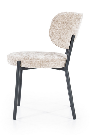 Fabric Minimalist Dining Chairs (2) | By-Boo Oasis | Oroa.com