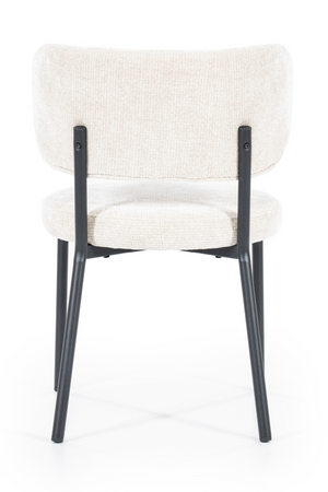 Fabric Minimalist Dining Chairs (2) | By-Boo Oasis | Oroa.com