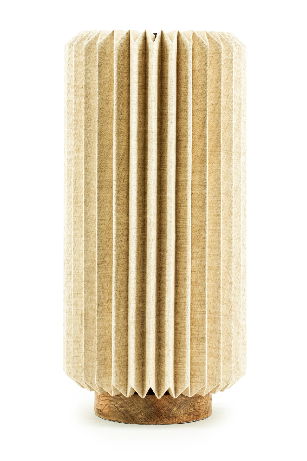 Fluted Linen Table Lamp | By-Boo Zuki | OROA.com