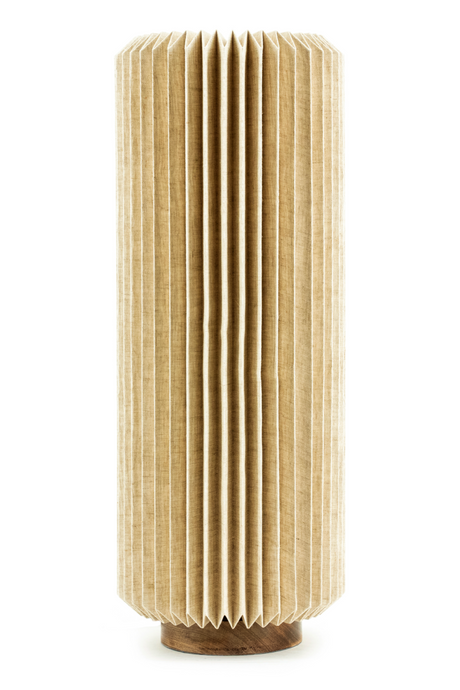 Fluted Linen Floor Lamp | By-Boo Zuki | OROA.com