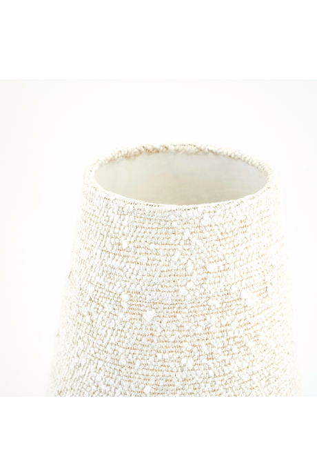 White Fabric Shade Floor Lamp | By-Boo Pulse | OROA.com