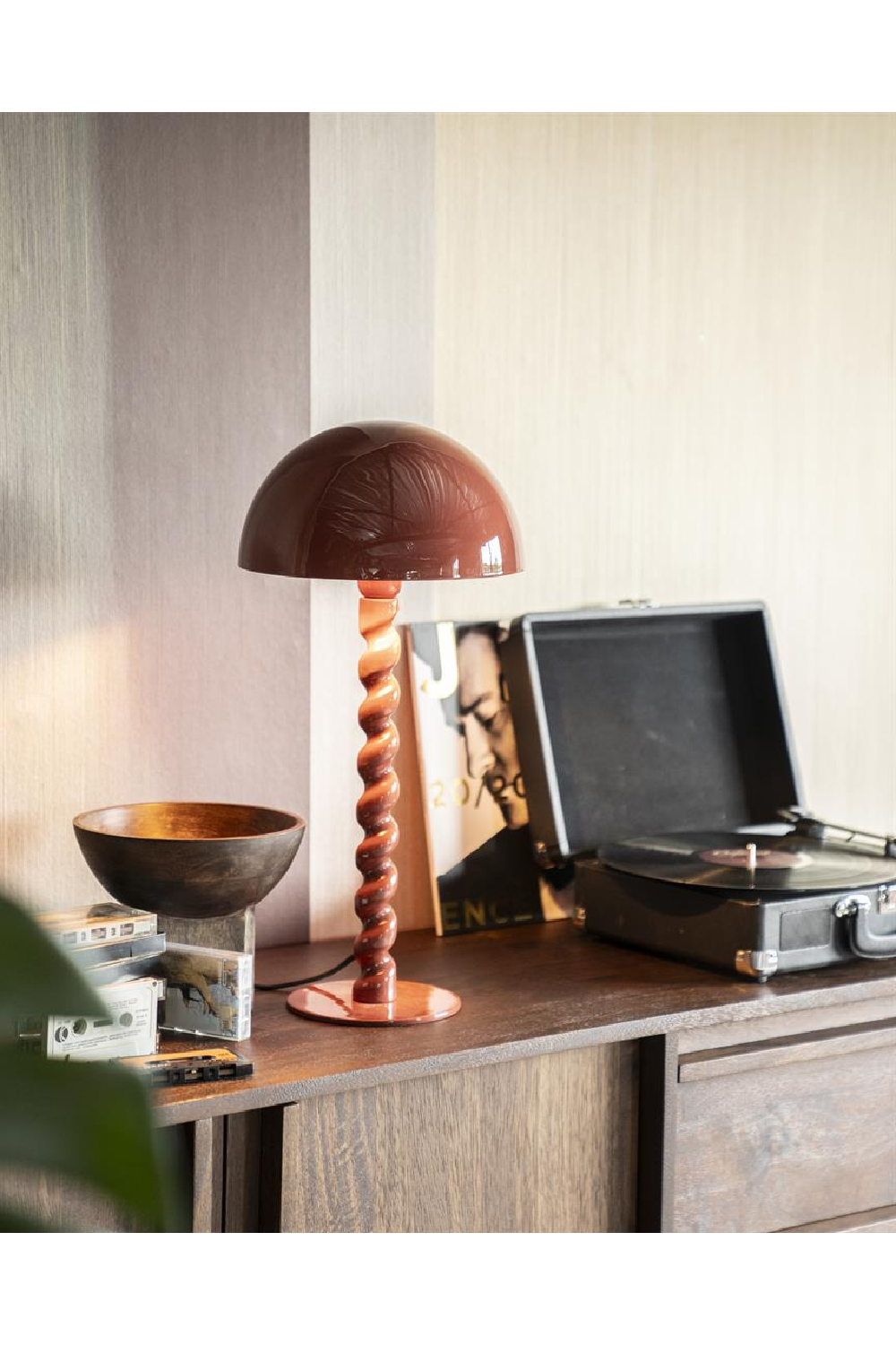 Twisted Metal Table Lamp | By-Boo Luox