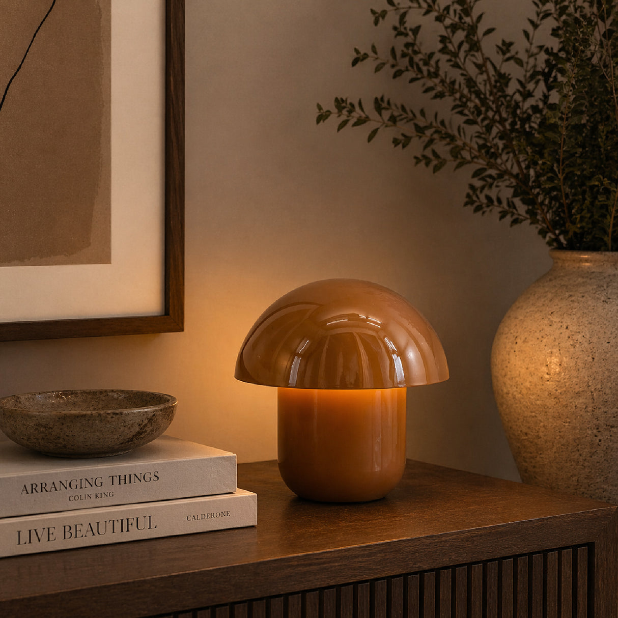   Domed Metal Table Lamp | Oroa.com