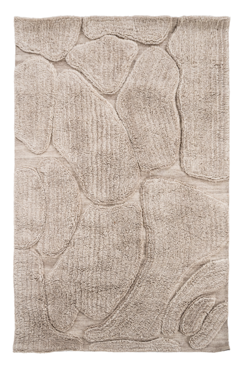 Taupe Wool Blend Carpet | By-Boo Kala | Oroa.com