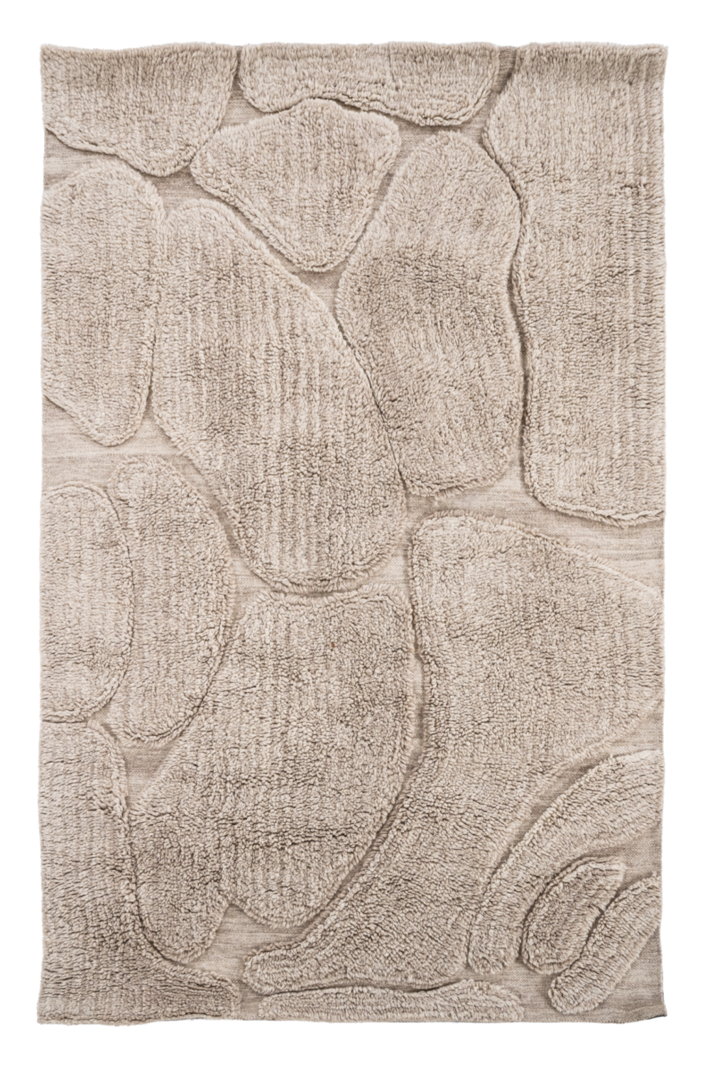 Taupe Wool Blend Carpet | By-Boo Kala | Oroa.com