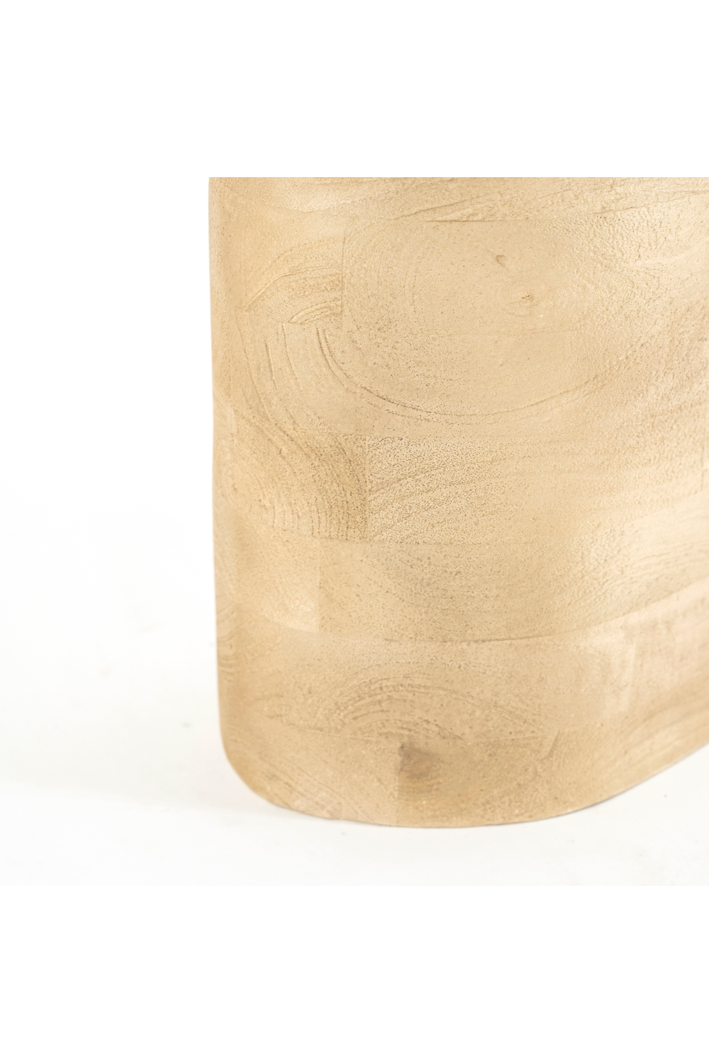 Organic-Shaped Wooden Side Table | By-Boo Cobble | Oroa.com