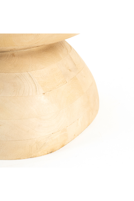 Wooden Organic Coffee Table | By-Boo Cobble | OROA.com