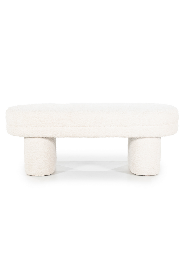 Upholstered Oval Bench | By-Boo Rama | Oroa.com