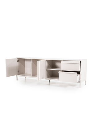 White Metal TV Cabinet | By-Boo Boaz | OROA.com