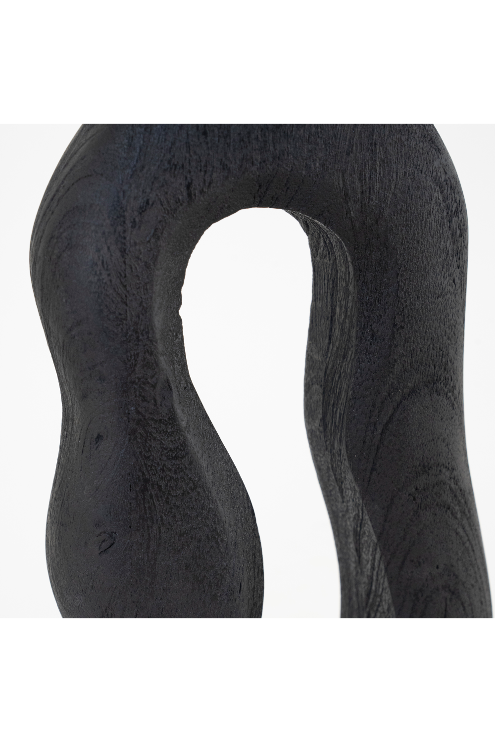 Black Organic-Shaped Base Table Lamp | By-Boo Shiboo | OROA.com