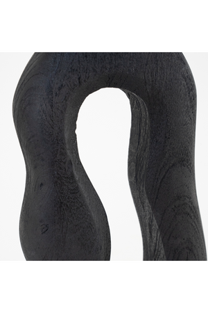 Black Organic-Shaped Base Table Lamp | By-Boo Shiboo | OROA.com