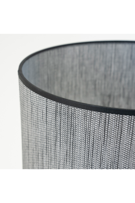 Black Organic-Shaped Base Table Lamp | By-Boo Shiboo | OROA.com