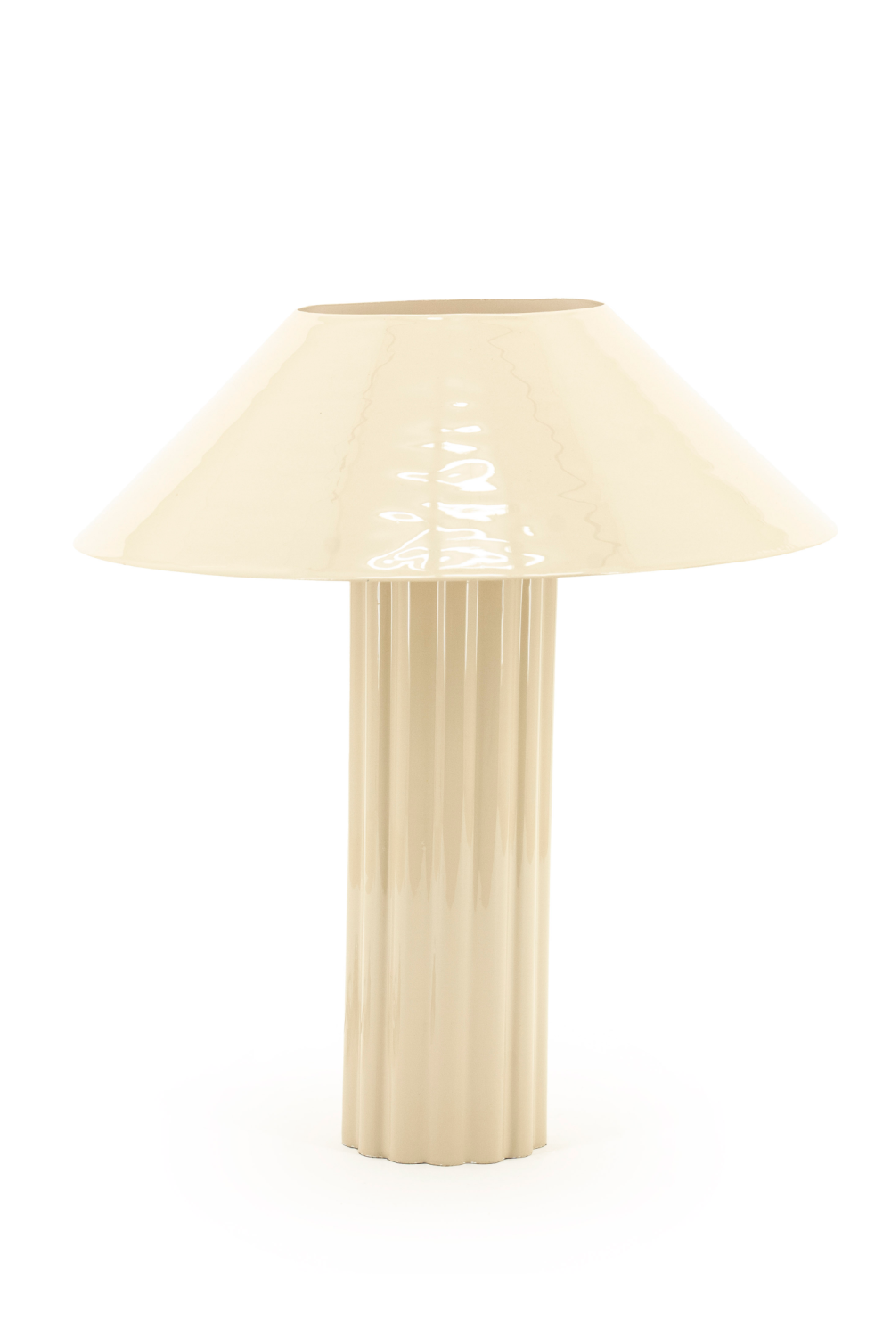 Glazed Iron Table Lamp | By-Boo Pallas | OROA.com