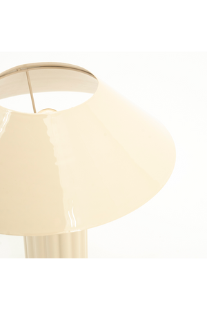 Glazed Iron Table Lamp | By-Boo Pallas | OROA.com