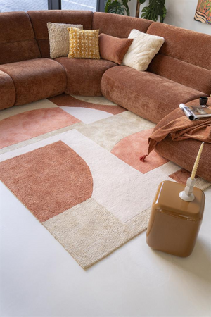 Patterned Wool Rug 6' x 10' | By-Boo Kazi | OROA.com