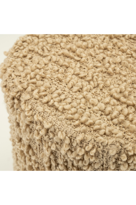 Round Upholstered Stool L | By-Boo Vista | OROA.com