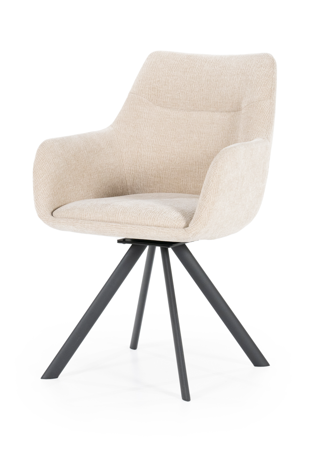 Upholstered Swivel Armchair (2) | By-Boo Bliss | OROA.com
