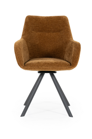 Upholstered Swivel Armchair (2) | By-Boo Bliss | OROA.com