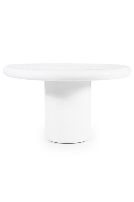 White Pedestal Coffee Table | By-Boo Frost | OROA.com