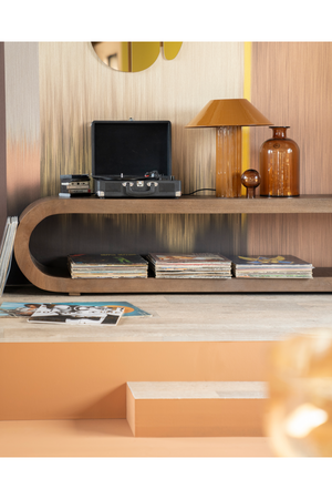 Mango Wood Oblong TV Cabinet | By-Boo Elora | OROA.com