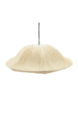 Handmade Paper Pendant Lamp | By-Boo Lokta | OROA.com