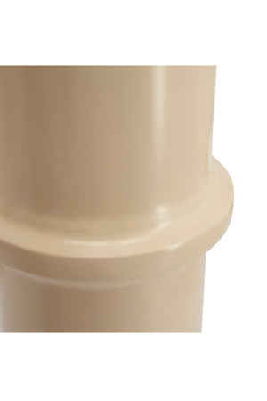 Beige Cylindrical Pendant Lamp | By-Boo Cylin | OROA.com