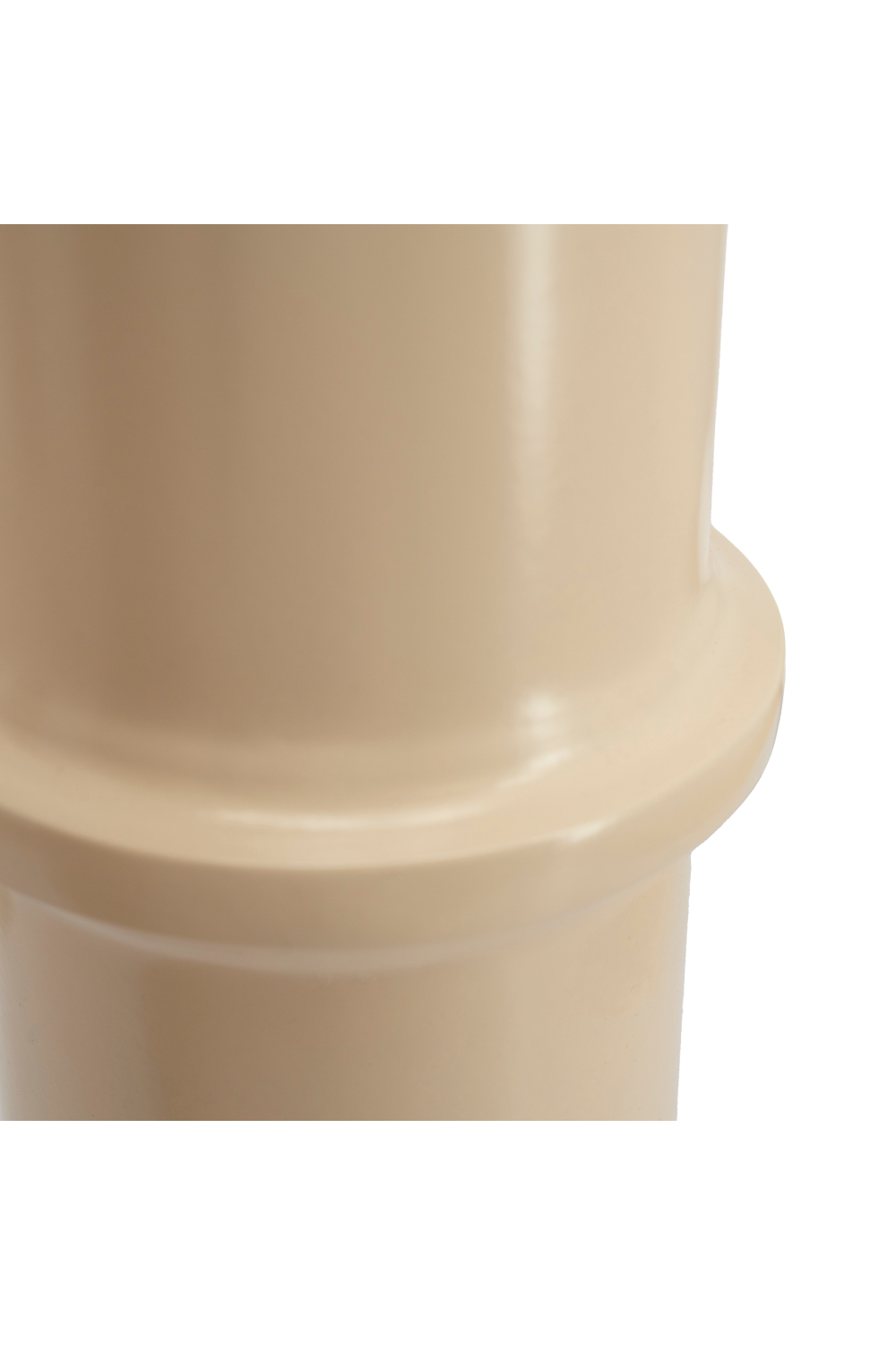 Beige Cylindrical Pendant Lamp | By-Boo Cylin | OROA.com