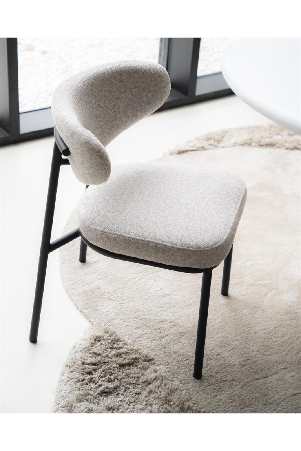 Fabric Padded Dining Chair | By-Boo Jari | OROA.com