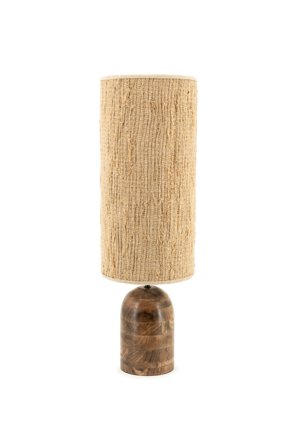 Natural Jute Table Lamp | By-Boo Gadja | OROA.com