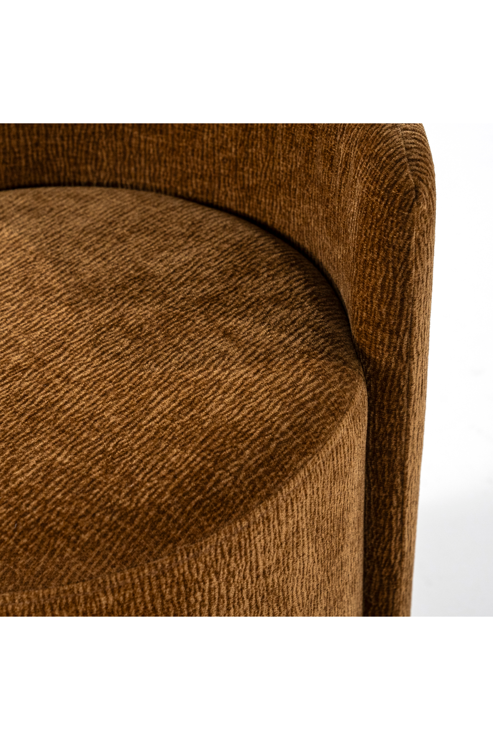 Fabric Round Accent Chair | By-Boo Brand | OROA.com