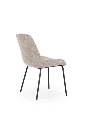 Minimalist Upholstered Dining Chairs (2) | By-Boo Base | OROA.com