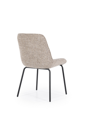 Minimalist Upholstered Dining Chairs (2) | By-Boo Base | OROA.com