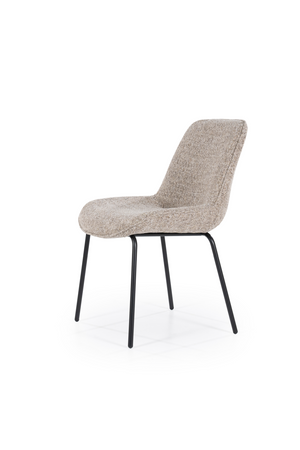 Minimalist Upholstered Dining Chairs (2) | By-Boo Base | OROA.com