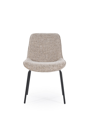 Minimalist Upholstered Dining Chairs (2) | By-Boo Base | OROA.com
