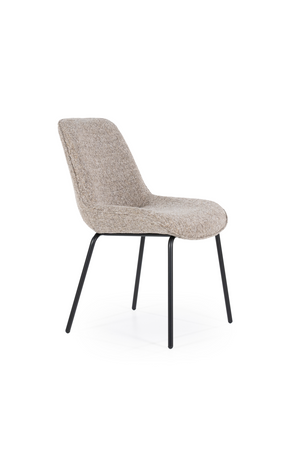 Minimalist Upholstered Dining Chairs (2) | By-Boo Base | OROA.com