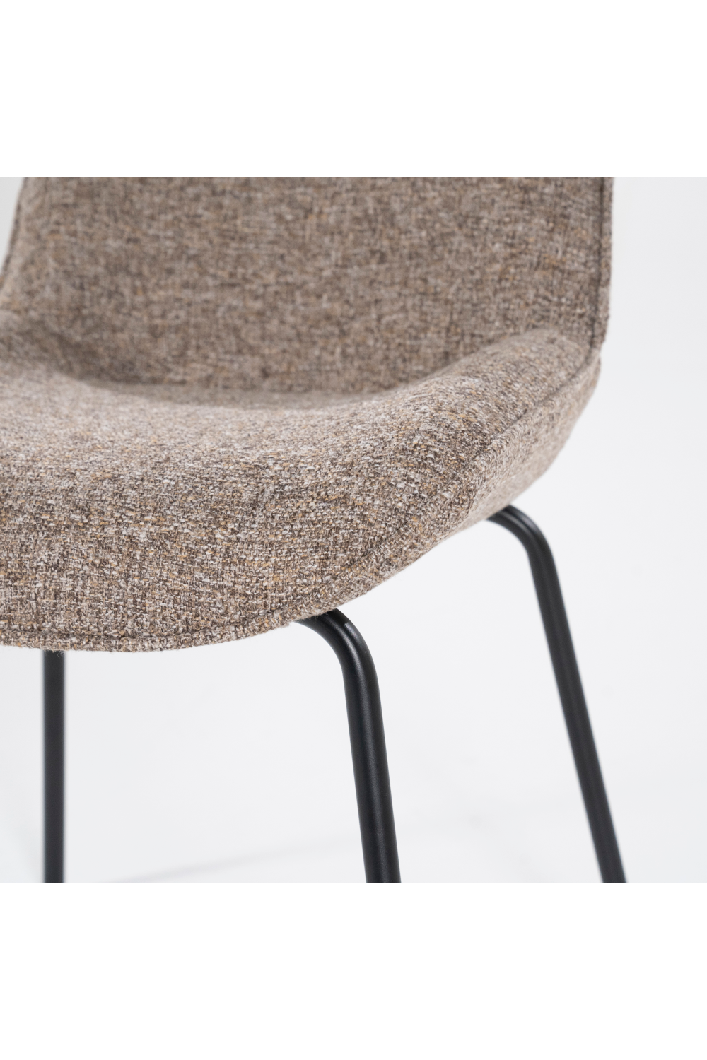 Minimalist Upholstered Dining Chairs (2) | By-Boo Base | OROA.com