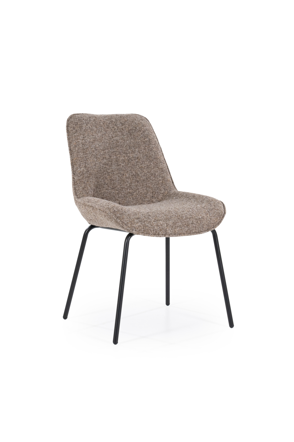 Minimalist Upholstered Dining Chairs (2) | By-Boo Base | OROA.com