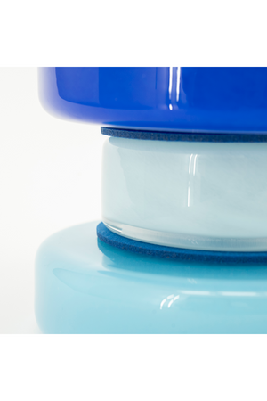 Stacked Glass Bud Vase | By-Boo Collars | OROA.com