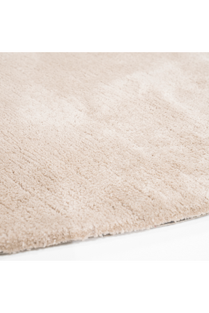 Beige Tufted Organic Carpet | By-Boo Beach | OROA.com