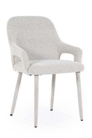 Fabric Covered Dining Armchairs (2) | By-Boo Fika | OROA.com