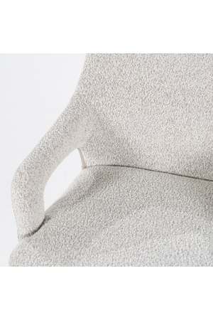 Fabric Covered Dining Armchairs (2) | By-Boo Fika | OROA.com