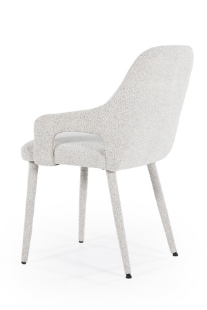 Fabric Covered Dining Armchairs (2) | By-Boo Fika | OROA.com